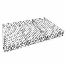 Габион двойного кручения матрацно-тюфячный дорожный оцинкованный полимерный (ЦП ПВХ) ГСИ-М 60х80 (С60) 5х2х0,5х2,4 мм 5 м3 ГОСТ Р 52132-2003