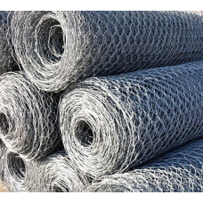 Сетка для габионов оцинкованная (Ц) в рулоне 80х100х2,7 мм ГОСТ Р 51285-99